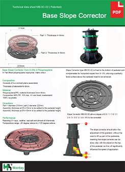 Pedestal Adjustable Jack Technical